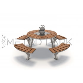 18 PM Circular Picnic Table